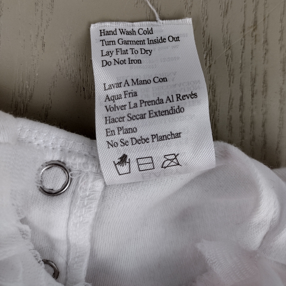 Baby Essentials Pink Ruffle Tutu Bodysuit - Picture 4 of 4